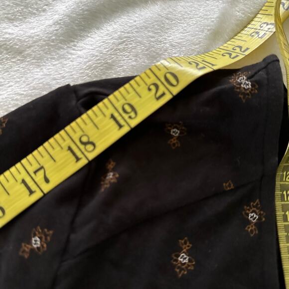 GARNET HILL Dress Womens Large Black Jersey Knit Geometric Casual Travel Fall - Picture 12 of 13